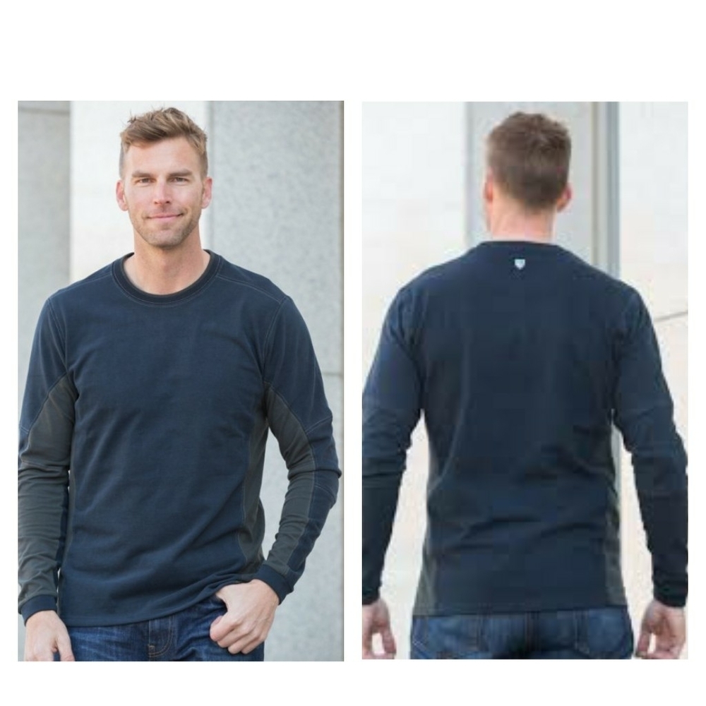 Kuhl Kontendr Peached Cotton Long Sleeve Shirt M